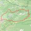 Trace GPS Malaucene - col du comte - combe de Comenrige, itinéraire, parcours