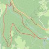 Trace GPS Cascades de Tendon, itinéraire, parcours