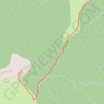 Trace GPS Elancèze, itinéraire, parcours