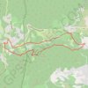 Trace GPS Sillans la Cascade - Salernes, itinéraire, parcours