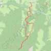Trace GPS Col du Plane (Bellecombe en Bauges), itinéraire, parcours