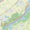Trace GPS Le long du Rhin et Réserve Biologique de Honau - La Wantzenau, itinéraire, parcours
