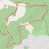 Trace GPS Le bois de Garéoult et le vallon de Cavaillon, itinéraire, parcours