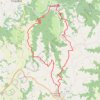 Trace GPS Rieupeyroux - Prévinquière, itinéraire, parcours