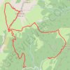 Trace GPS Le Mont Colombier par les cols de la Fullie et de la Cochette, itinéraire, parcours