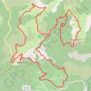 Trace GPS Mons Mont des Louquiers, itinéraire, parcours