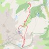 Trace GPS Versant nord du Rochail, itinéraire, parcours