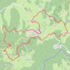 Trace GPS Le Gourdaloup - Saint-Cirgues-la-Loutre - Pays de la Vallée de la Dordogne Corrézienne, itinéraire, parcours