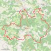Trace GPS Dignac (Le champs de la chaume) 47 kms, itinéraire, parcours