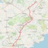 Trace GPS Thurles - Cork, itinéraire, parcours