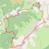 Trace GPS Rando bivouac - Lac Gary, itinéraire, parcours