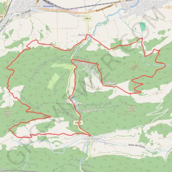 Trace GPS Jura suisse, itinéraire, parcours