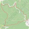 Trace GPS Pollionnay, Croix du Ban, la Luère, itinéraire, parcours