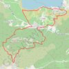 Trace GPS Liausson - Mourèze - Salagou, itinéraire, parcours