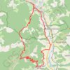 Trace GPS Justin - Solaure (Drôme), itinéraire, parcours