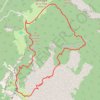 Trace GPS Bornes - Le Parmelan, itinéraire, parcours