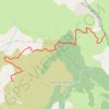 Trace GPS Col de la Gardette, itinéraire, parcours