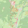 Trace GPS Le Puy Griou - Saint-Jacques-des-Blats, itinéraire, parcours