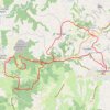 Trace GPS Chazelles-Bellegarde en Forez, itinéraire, parcours