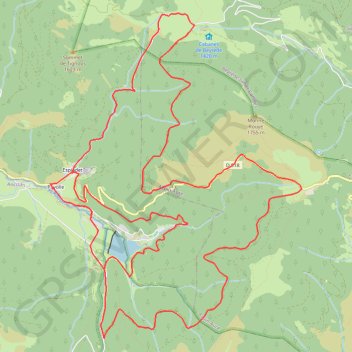 Trace GPS Payolle - Col d'Aspin - Col de Beyrède, itinéraire, parcours