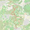 Trace GPS Balade à Saint Drezery (34160), itinéraire, parcours
