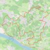 Trace GPS Trail de Saint Caprais de Bordeaux, itinéraire, parcours