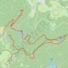 Trace GPS Les roches de Morteville, itinéraire, parcours