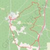 Trace GPS Autour d'Onesse et Laharie, itinéraire, parcours