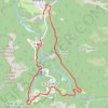 Trace GPS La cascade du Rouget au départ de Salvagny à Sixt, itinéraire, parcours