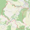 Trace GPS Lagrand - Circuit N° 2 : Le circaète - 39016 - UtagawaVTT.com, itinéraire, parcours