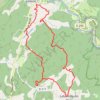 Trace GPS Salavas, La Bastide-de-Virac, itinéraire, parcours