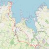 Trace GPS 001: Roscoff – Morlaix (Developed with signs), itinéraire, parcours