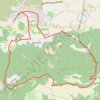 Trace GPS Colorado Provençal, itinéraire, parcours