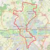 Trace GPS Tour de Bourges - Fontland - Bourges, itinéraire, parcours