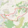 Trace GPS Sainte Baume : Espigoulier, sentier des Clapes, itinéraire, parcours