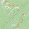 Trace GPS Beuda - nostre mare dem mont, itinéraire, parcours