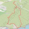Trace GPS Ensuès route de Niolon, itinéraire, parcours