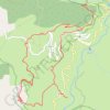 Trace GPS alain prop - gorges de Daluis, itinéraire, parcours
