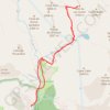 Trace GPS Tete du Lac Autier, itinéraire, parcours