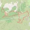 Trace GPS Rando Pichauris (tracé est), itinéraire, parcours