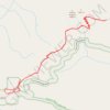 Trace GPS Klahhane Ridge, itinéraire, parcours
