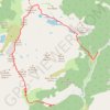 Trace GPS Pic rouge de Bassiès en boucle, itinéraire, parcours