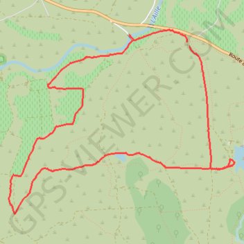 Trace GPS Le Cannet des Maures, itinéraire, parcours