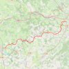 Trace GPS La Grande Traversée >> Feurs - St Germain sur l'Arbresle, itinéraire, parcours