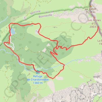 Trace GPS Le tour des alpages de Fréterolle à Chardonnière par le Col de Cou, itinéraire, parcours