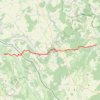 Trace GPS 25 Flavigny lès Ozerains-Lamargelle: 29.40 km, itinéraire, parcours
