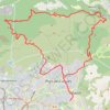 Trace GPS Grand tour du massif de l'Étoile, itinéraire, parcours