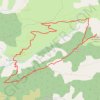 Trace GPS Montagne de Mairola, itinéraire, parcours