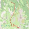 Trace GPS Le Petit-Mont-Blanc depuis Moriond, itinéraire, parcours