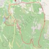 Trace GPS lac-rocher-2trous, itinéraire, parcours